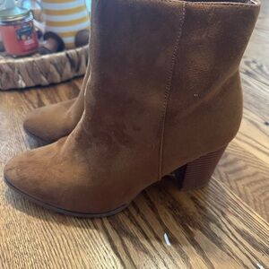 Brown Suede Boots